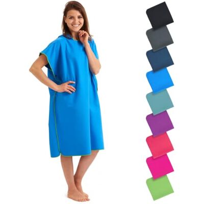Fit-Flip Poncho de Plage Microfibre Adulte – pour se Changer - Publicité Fit-Flip Poncho de Plage Microfibre Adulte – pour se Changer - Publicité
