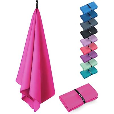 Fit-Flip Serviette Microfibre compacte, Ultra-légère et Rapidement sèche - Publicité Fit-Flip Serviette Microfibre compacte, Ultra-légère et Rapidement sèche - Publicité