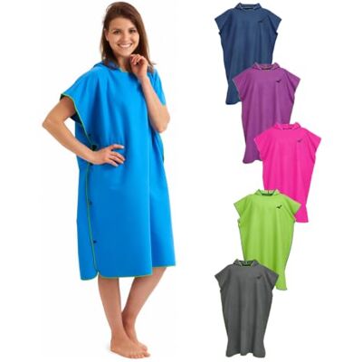 Fit-Flip Poncho de Surf Microfibre Femme et Homme serviette de poncho plage adulte, pour la Natation, de Bain, Cabine pour Piscine - Publicité Fit-Flip Poncho de Surf Microfibre Femme et Homme serviette de poncho plage adulte, pour la Natation, de Bain, Cabine pour Piscine - Publicité