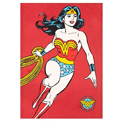 Excelsa Wonder Woman torchon de Cuisine, 100% Coton, 70 x 50 cm, avec boutonnière - Publicité Excelsa Wonder Woman torchon de Cuisine, 100% Coton, 70 x 50 cm, avec boutonnière - Publicité