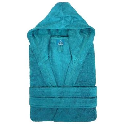 Alpes Blanc Peignoir de bain à capuche 450g Coton et Bambou Doux et ultra-absorbant 70% coton et 30% bambou • Coupe mixte confortable • Hyppoallergénique et antibactérien • 2 poches et ceinture ajustable - Publicité Alpes Blanc Peignoir de bain à capuche 450g Coton et Bambou Doux et ultra-absorbant 70% coton et 30% bambou • Coupe mixte confortable • Hyppoallergénique et antibactérien • 2 poches et ceinture ajustable - Publicité