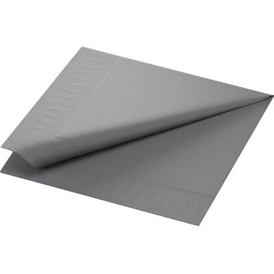 Duni 179003 2 plis Serviettes en papier, 40 cm x 40 cm, granite Gris (lot de 1250) - Publicité Duni 179003 2 plis Serviettes en papier, 40 cm x 40 cm, granite Gris (lot de 1250) - Publicité
