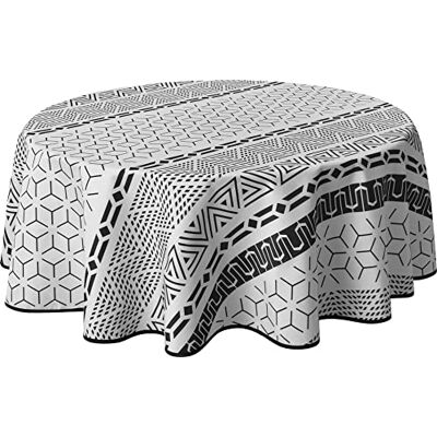 Nappe Ronde Imperméable à Graphisme - Nappe - Publicité Nappe Ronde Imperméable à Graphisme - Nappe - Publicité