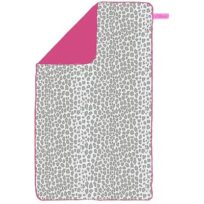 s.Oliver Serviette de bain en microfibre 80 x 160 cm – Serviette de fitness et de sport, à séchage rapide, légère et absorbante, pour le voyage et la plage Motif léopard rose - Publicité s.Oliver Serviette de bain en microfibre 80 x 160 cm – Serviette de fitness et de sport, à séchage rapide, légère et absorbante, pour le voyage et la plage Motif léopard rose - Publicité