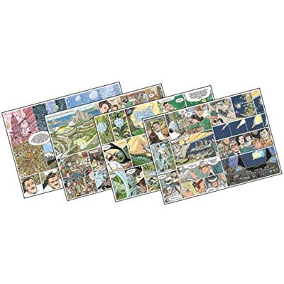 Garcia de Pou 500 unité Sets De Table Offset 'Comic' 70 G/M2 31X43 Cm Quadrichromie Papier - Publicité Garcia de Pou 500 unité Sets De Table Offset 'Comic' 70 G/M2 31X43 Cm Quadrichromie Papier - Publicité