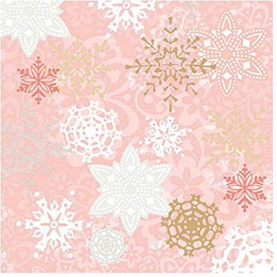 Ambiente Lot de 20 Serviettes en Papier 3 Plis Motif Timbres délicats Rose - Publicité Ambiente Lot de 20 Serviettes en Papier 3 Plis Motif Timbres délicats Rose - Publicité