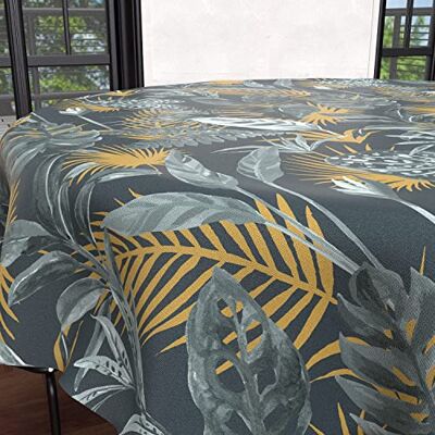 Soleil d'ocre TROPIC Nappe ronde imperméable 180cm - Publicité Soleil d'ocre TROPIC Nappe ronde imperméable 180cm - Publicité
