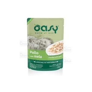 Oasy Natural Spécialité - Poulet et Pomme 70 g - Nourriture pour chats - Publicité Oasy Natural Spécialité - Poulet et Pomme 70 g - Nourriture pour chats - Publicité