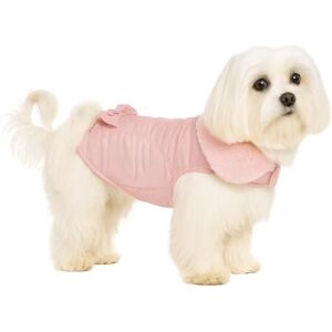 FLAMINGO Manteau Chien – Guzzi Rose – A:25cm – Polyester – Lavable à 30°C – Doublure Polaire Douce – Résistant à l’Eau – avec nœud décoratif – - Publicité FLAMINGO Manteau Chien – Guzzi Rose – A:25cm – Polyester – Lavable à 30°C – Doublure Polaire Douce – Résistant à l’Eau – avec nœud décoratif – - Publicité