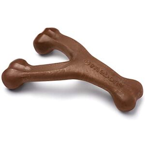 Benebone Wishbone Durable Dog Chew Toy for Aggressive Chewers, Real Peanut, Made in USA, Large - Publicité Benebone Wishbone Durable Dog Chew Toy for Aggressive Chewers, Real Peanut, Made in USA, Large - Publicité