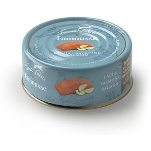 Terra Felis Saumon Nourriture Humide monoprotéine 80 g Nourriture pour Chat de qualité supérieure 100% qualité Alimentaire Toutes Les matières premières Haute Acceptation 90% de Viande - Publicité Terra Felis Saumon Nourriture Humide monoprotéine 80 g Nourriture pour Chat de qualité supérieure 100% qualité Alimentaire Toutes Les matières premières Haute Acceptation 90% de Viande - Publicité