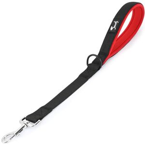PETTOM Laisse Courte Chien en Nylon, Laisse pour Chien avec Poignée Rembourrée pour Contrôle Rapproché et Promenade, Noir, 46cm - Publicité PETTOM Laisse Courte Chien en Nylon, Laisse pour Chien avec Poignée Rembourrée pour Contrôle Rapproché et Promenade, Noir, 46cm - Publicité