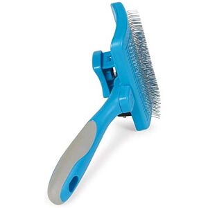 Brosse Slicker Auto-nettoyante Ancol Ergo - Brosse - Publicité Brosse Slicker Auto-nettoyante Ancol Ergo - Brosse - Publicité
