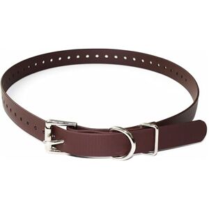 Collier Biothane Educator - Marron - 3/4 Pouce - Collier pour chien - Publicité Collier Biothane Educator - Marron - 3/4 Pouce - Collier pour chien - Publicité