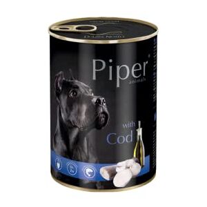 DOLINA NOTECI PIPER avec la morue, nourriture de chien 400g Piper, Chiens En boîte - Publicité DOLINA NOTECI PIPER avec la morue, nourriture de chien 400g Piper, Chiens En boîte - Publicité