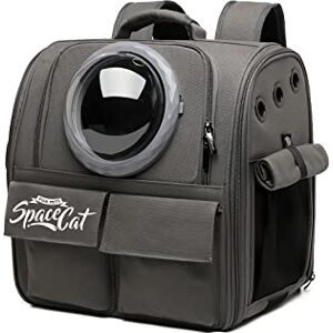 Galatée Sac à Dos pour Chat, Sac à Dos pour Animaux De Compagnie à Capsule Spatiale Ventilée, Transporteur De Sac à Dos De Voyage pour Petits Chiens(Gris) - Publicité Galatée Sac à Dos pour Chat, Sac à Dos pour Animaux De Compagnie à Capsule Spatiale Ventilée, Transporteur De Sac à Dos De Voyage pour Petits Chiens(Gris) - Publicité