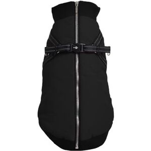 Bobby Safe Manteau pour Chien avec Harnais intégré Dos 30 cm Intérieur Polaire Fermeture éclair supérieure Réfléchissant Noir - Publicité Bobby Safe Manteau pour Chien avec Harnais intégré Dos 30 cm Intérieur Polaire Fermeture éclair supérieure Réfléchissant Noir - Publicité