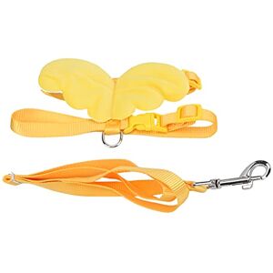 Pssopp Harnais de Canard et Harnais de Marche de Poulet Réglable en Plomb Gilet Respirant pour Animaux de Compagnie pour la Marche de Formation de Poule de Poulet de Canard(Jaune XS) - Publicité Pssopp Harnais de Canard et Harnais de Marche de Poulet Réglable en Plomb Gilet Respirant pour Animaux de Compagnie pour la Marche de Formation de Poule de Poulet de Canard(Jaune XS) - Publicité