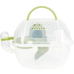 Jomewory Transporteur De Voyage pour Petits Animaux Cage pour Hamster, Cochons d'Inde et Animaux De Compagnie 29x20x18cm - Publicité Jomewory Transporteur De Voyage pour Petits Animaux Cage pour Hamster, Cochons d'Inde et Animaux De Compagnie 29x20x18cm - Publicité