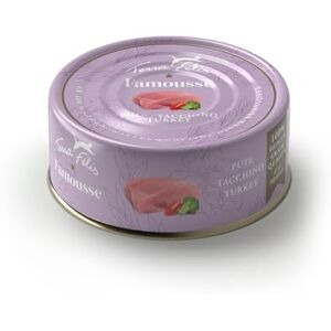 Terra Felis Felis Dinde Nourriture Humide monoprotéinée 80 g I Nourriture pour Chat 100% qualité Alimentaire Toutes Les matières premières I Haute Acceptation 90% teneur en Viande sans céréales I - Publicité Terra Felis Felis Dinde Nourriture Humide monoprotéinée 80 g I Nourriture pour Chat 100% qualité Alimentaire Toutes Les matières premières I Haute Acceptation 90% teneur en Viande sans céréales I - Publicité