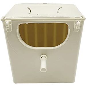 BYUTFA Boîte d'élevage de perroquets Nid d'oiseau Suspendu Cage à Oiseaux Boîte d'accouplement en Plastique pour inséparable Perruche calopsitte Perruche Conure - Publicité BYUTFA Boîte d'élevage de perroquets Nid d'oiseau Suspendu Cage à Oiseaux Boîte d'accouplement en Plastique pour inséparable Perruche calopsitte Perruche Conure - Publicité
