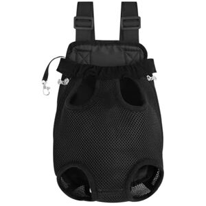 Lidzopas Sac à dos de transport pour animaux de compagnie, sac de transport réglable pour chien et chat à porter sur le devant, sac de voyage pour chat avec pattes à l'extérieur, sac de poitrine pour - Publicité Lidzopas Sac à dos de transport pour animaux de compagnie, sac de transport réglable pour chien et chat à porter sur le devant, sac de voyage pour chat avec pattes à l'extérieur, sac de poitrine pour - Publicité