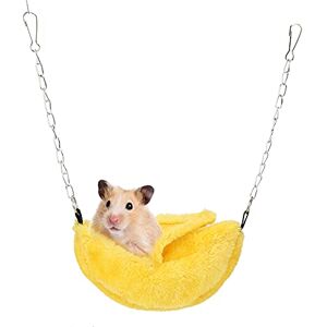 Zerodis Hamac Type de Lovely Banana Hamac Lit Chaud Maison Nids de Cage pour Petits Animaux - Publicité Zerodis Hamac Type de Lovely Banana Hamac Lit Chaud Maison Nids de Cage pour Petits Animaux - Publicité