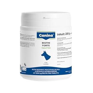 Canina Biotin Forte Comprimés pour Chiens - Publicité Canina Biotin Forte Comprimés pour Chiens - Publicité
