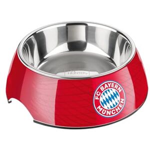 HUNTER FC Bayern Munich Bol en mélamine, Bol à Nourriture, Abreuvoir, 160 ML, Rouge - Publicité HUNTER FC Bayern Munich Bol en mélamine, Bol à Nourriture, Abreuvoir, 160 ML, Rouge - Publicité