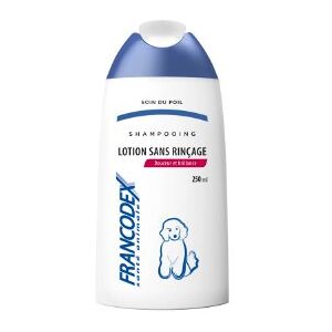 Shampooing pour chien Francodex - 250ml - Sans rinçage - Publicité Shampooing pour chien Francodex - 250ml - Sans rinçage - Publicité