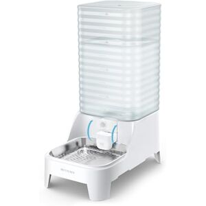 Nityers 8L Distributeur Eau Chat et Chien, Abreuvoir à Gravité à Soupape d'Arrêt Brevetée, Bol Inoxydable Amovible, Nettoyage Facile, sans BPA - Publicité Nityers 8L Distributeur Eau Chat et Chien, Abreuvoir à Gravité à Soupape d'Arrêt Brevetée, Bol Inoxydable Amovible, Nettoyage Facile, sans BPA - Publicité