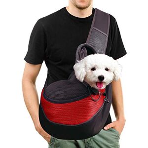 MaoXinTek Sac de Transport Bandoulière pour Petit Chien Chat Animal Sac Voyage Léger et Résistant pour Chiot Chaton, Poche Respirable de Transporteur de Voyage 2.5kg/ 5.5lb - Publicité MaoXinTek Sac de Transport Bandoulière pour Petit Chien Chat Animal Sac Voyage Léger et Résistant pour Chiot Chaton, Poche Respirable de Transporteur de Voyage 2.5kg/ 5.5lb - Publicité