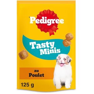 Friandises Pedigree Junior Poulet 6x125g - Collations pour Chiens - Publicité Friandises Pedigree Junior Poulet 6x125g - Collations pour Chiens - Publicité