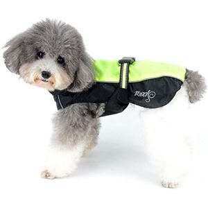 Zunea Manteau Imperméable pour Petit Chien Chat Réfléchissant Veste de sécurité Coupe-Vent Légère Doublée en Maille pour Chiot Vêtements de Chasse/Randonnée pour Les Jours Pluie Vert XL - Publicité Zunea Manteau Imperméable pour Petit Chien Chat Réfléchissant Veste de sécurité Coupe-Vent Légère Doublée en Maille pour Chiot Vêtements de Chasse/Randonnée pour Les Jours Pluie Vert XL - Publicité