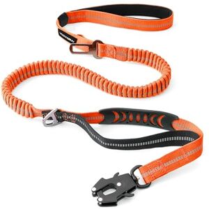 VAANNQOUU Laisse Tactique Robuste pour Chien avec Mousqueton à dégagement Rapide et Fils hautement réfléchissants, 1,2 à 1,8 m pour Chiens de Taille Moyenne et Grande (Orange et Noir) - Publicité VAANNQOUU Laisse Tactique Robuste pour Chien avec Mousqueton à dégagement Rapide et Fils hautement réfléchissants, 1,2 à 1,8 m pour Chiens de Taille Moyenne et Grande (Orange et Noir) - Publicité