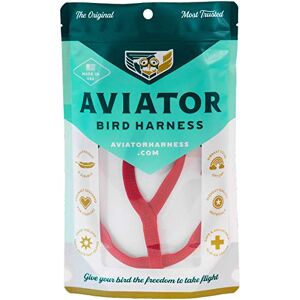 The Aviator Le AVIATOR Oiseau Harnais: X-Small Rouge - Publicité The Aviator Le AVIATOR Oiseau Harnais: X-Small Rouge - Publicité