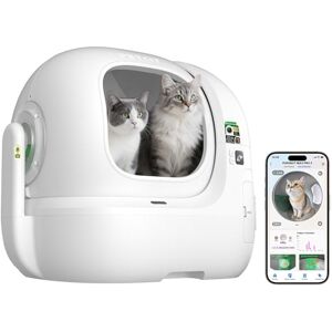 PETKIT PUROBOT MAX PRO 2 Litiere Chat Autonettoyante, Bac Litière Autonettoyante Nouvelle Amélioré avec Caméra, Entrée plus Grande,Wi-FI 2,4GHz&5GHz,Nettoyage et Suivi de Santé AI,pour Plusieurs Chats - Publicité PETKIT PUROBOT MAX PRO 2 Litiere Chat Autonettoyante, Bac Litière Autonettoyante Nouvelle Amélioré avec Caméra, Entrée plus Grande,Wi-FI 2,4GHz&5GHz,Nettoyage et Suivi de Santé AI,pour Plusieurs Chats - Publicité