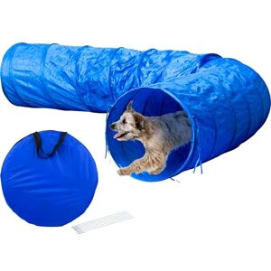 Tunnell d'Agilité DOBAR LxØ: 500x60 cm, pliable bleu Jouet pour chien - Publicité Tunnell d'Agilité DOBAR LxØ: 500x60 cm, pliable bleu Jouet pour chien - Publicité