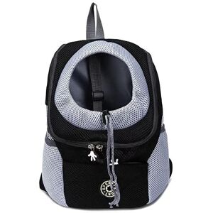 Linghe Sac à Dos Pliable pour Chien de Voyage pour Animaux de Compagnie pour Chat Sacs à Dos de Transport pour Chiens Petit Transporteur (Noir, S) - Publicité Linghe Sac à Dos Pliable pour Chien de Voyage pour Animaux de Compagnie pour Chat Sacs à Dos de Transport pour Chiens Petit Transporteur (Noir, S) - Publicité