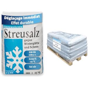 OPPENHÄUSER Sel de déneigement 575 kg : immédiatement sans glace et longue durée DIN EN 16811-1, sel de dégivrage contre la glace lisse, litière d'hiver pour trottoirs, allées et parkings sûrs, classe - Publicité OPPENHÄUSER Sel de déneigement 575 kg : immédiatement sans glace et longue durée DIN EN 16811-1, sel de dégivrage contre la glace lisse, litière d'hiver pour trottoirs, allées et parkings sûrs, classe - Publicité