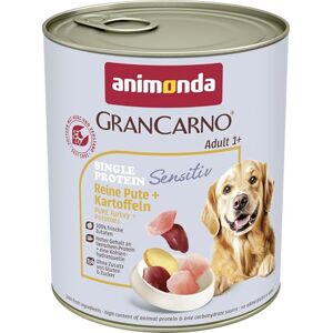 Animonda Gran Carno Sensitive Adulte Poure d'Inde et Pomme de Terre - Nourriture pour chiens - Publicité Animonda Gran Carno Sensitive Adulte Poure d'Inde et Pomme de Terre - Nourriture pour chiens - Publicité