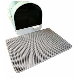Xisnuient Tapis Pour LitièRe De Chat Tapis De LitièRe Pour Chat ImperméAble Et Facile à Nettoyer Capture Efficace De La LitièRe En Design Nid D'Abeille PréFéRé Par Les Amoureux Des Chats (30x30 cm,Gris) - Publicité Xisnuient Tapis Pour LitièRe De Chat Tapis De LitièRe Pour Chat ImperméAble Et Facile à Nettoyer Capture Efficace De La LitièRe En Design Nid D'Abeille PréFéRé Par Les Amoureux Des Chats (30x30 cm,Gris) - Publicité