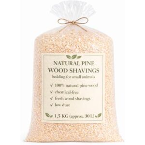 MG Design Copeaux de Bois de pin 1,5 kg (env. 30 L) – Litière Naturelle absorbante et sans poussière pour rongeurs, Lapins, Poules, Jardin, Compost et DIY - Publicité MG Design Copeaux de Bois de pin 1,5 kg (env. 30 L) – Litière Naturelle absorbante et sans poussière pour rongeurs, Lapins, Poules, Jardin, Compost et DIY - Publicité