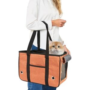 PETCUTE Sac de Transport pour Chat Chien,Respirant et Pliable Sac Transport Chien,Portable Sac de Transport Chat avec Bandoulière,Animal de Compagnie Transporteur avec Store Enrouleur Scellé - Publicité PETCUTE Sac de Transport pour Chat Chien,Respirant et Pliable Sac Transport Chien,Portable Sac de Transport Chat avec Bandoulière,Animal de Compagnie Transporteur avec Store Enrouleur Scellé - Publicité