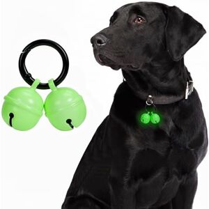 Whimsii Clochettes pour collier de chien, clochette lumineuse extra forte pour chien et chat, pour suivre et protéger les animaux sauvages et les oiseaux, clochettes durables (Petites et moyennes races) - Publicité Whimsii Clochettes pour collier de chien, clochette lumineuse extra forte pour chien et chat, pour suivre et protéger les animaux sauvages et les oiseaux, clochettes durables (Petites et moyennes races) - Publicité