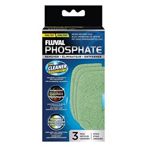 Fluval Phosphate Remover 107/207 Pompes/Filtres/Accessoires pour Pompes à Eau pour Aquariophilie - Publicité
