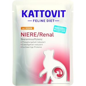 Kattovit NIERE/Renal Poulet Nourriture diététique pour Chat 85 g Nourriture Humide pour Chats pour Soutenir la Fonction rénale - Publicité Kattovit NIERE/Renal Poulet Nourriture diététique pour Chat 85 g Nourriture Humide pour Chats pour Soutenir la Fonction rénale - Publicité