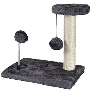 AUCUNE L20xP30xH28 cm - Gris - Arbre à chat - Publicité AUCUNE L20xP30xH28 cm - Gris - Arbre à chat - Publicité