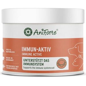 AniForte Immune Active pour Chiens et Chats 250g mélange de Plantes, Plus de vitalité et de Bien-être, défense Naturelle, renforcement du système immunitaire, Riche en minéraux - Publicité AniForte Immune Active pour Chiens et Chats 250g mélange de Plantes, Plus de vitalité et de Bien-être, défense Naturelle, renforcement du système immunitaire, Riche en minéraux - Publicité