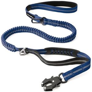 VAANNQOUU Laisse Tactique Robuste pour Chien avec Mousqueton à dégagement Rapide et Fils hautement réfléchissants, 1,2 à 1,8 m pour Chiens de Taille Moyenne et Grande (Bleu Marine et Noir) - Publicité VAANNQOUU Laisse Tactique Robuste pour Chien avec Mousqueton à dégagement Rapide et Fils hautement réfléchissants, 1,2 à 1,8 m pour Chiens de Taille Moyenne et Grande (Bleu Marine et Noir) - Publicité
